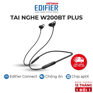 Tai nghe Bluetooth 5.1 EDIFIER W200BT Plus Âm thanh Stereo Chống nước IP54 - Hàng chính hãng - Bảo hành 12 tháng 1 đổi 1
