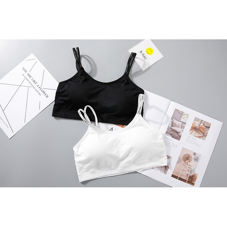 [RẺ VÔ ĐỊCH] Áo bra ren nữ len tăm thể thao nâng ngực - Áo bralette cotton mềm không mgút gọn mỏng cài sau Y23