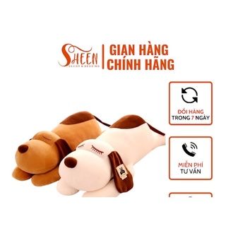 Gấu bông chó mũi tim mềm mịn đáng yêu co dãn 4 chiều