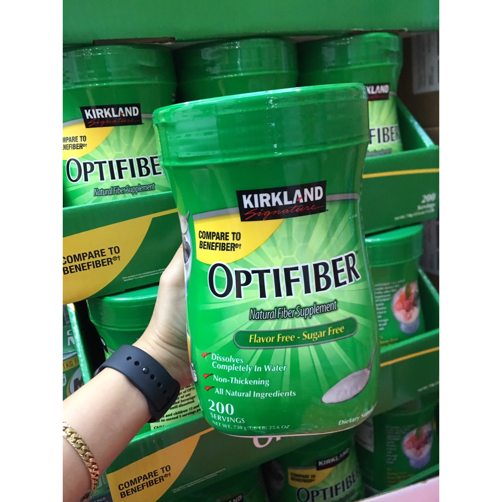 Bột hòa tan bổ sung chất xơ Kirkland Optifiber