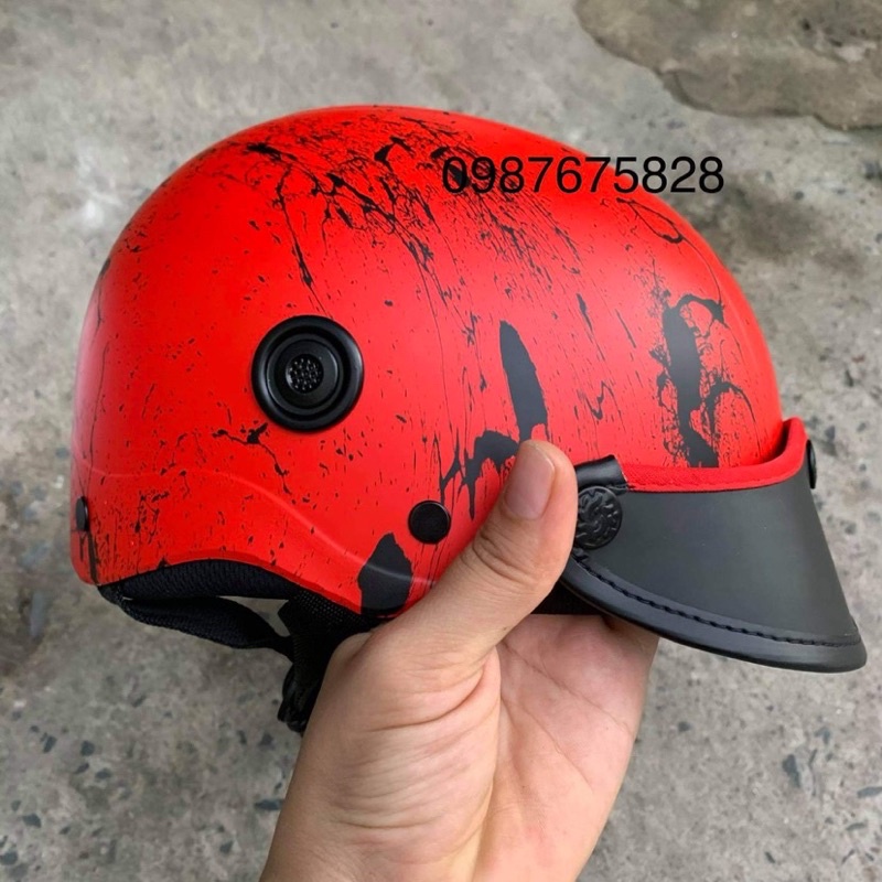 Nón bảo hiểm nhúng cacbon