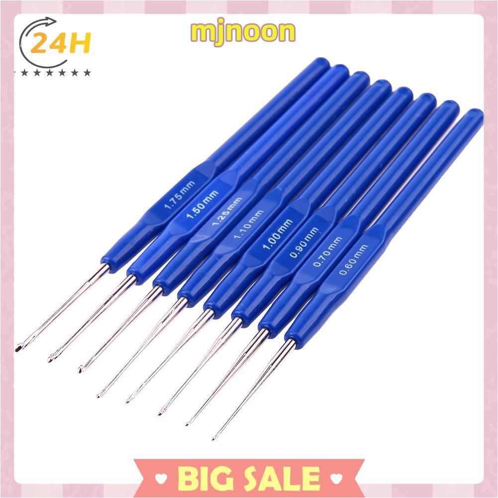 Set 8 kim móc len bằng thép không gỉ
