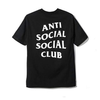Áo thun form rộng  nam nữ unisex, màu đen, tay lỡ, oversize Anti Social Social Club | Lee Hoàng Group  ྆