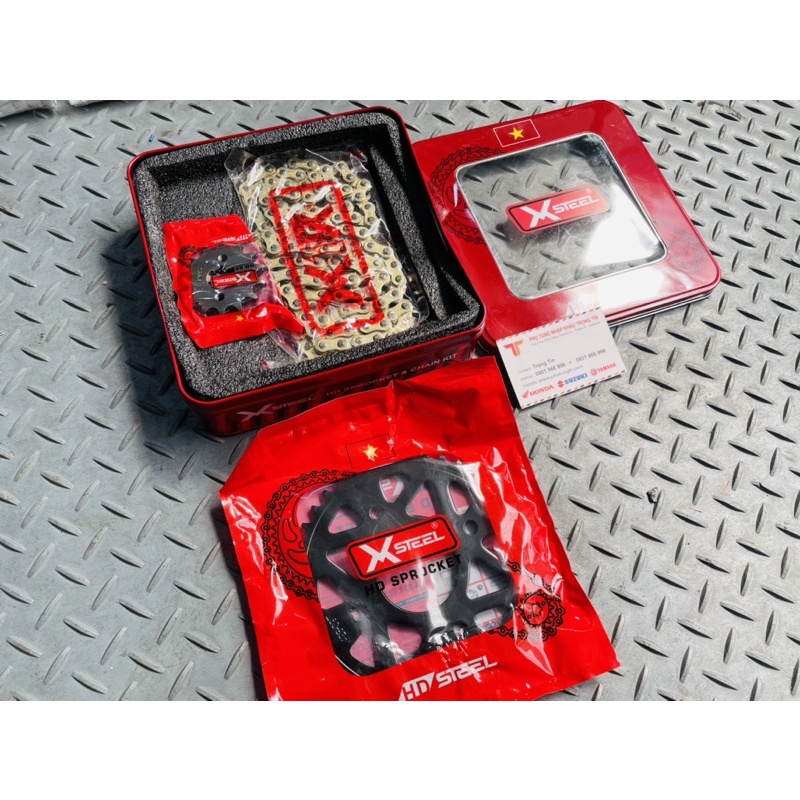 Nhông Sên Dĩa X1R cho xe Suzuki Satria Fi - T14-39