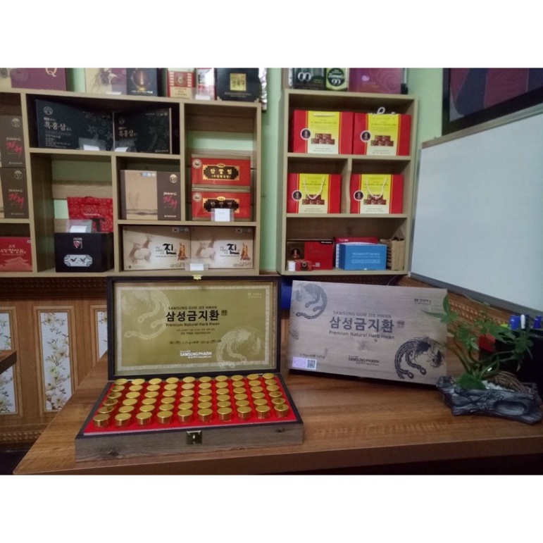 [HÀNG MỚI VỀ] An Cung Ngưu Hoàng Hàn Quốc, Hộp Gỗ 60 Viên | BigBuy360 - bigbuy360.vn