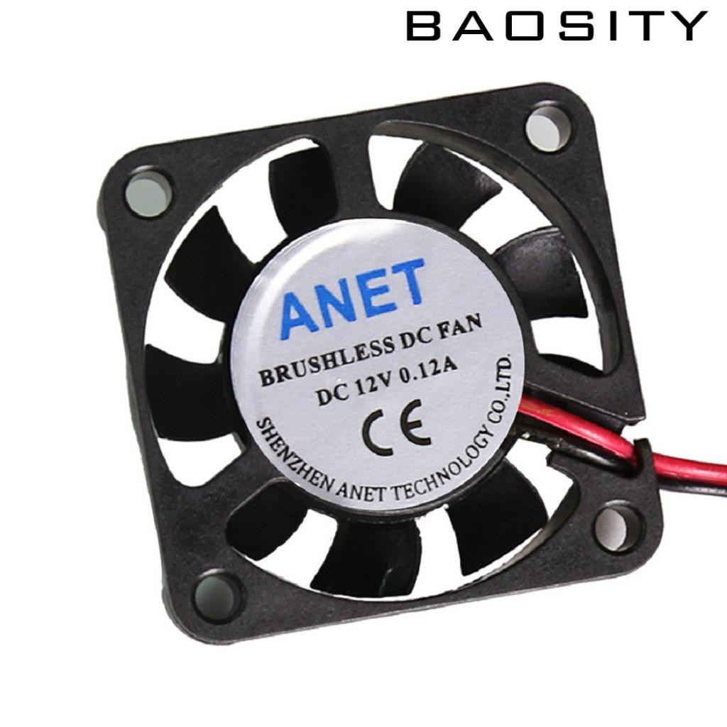 Bộ 5 Quạt Tản Nhiệt Không Chổi Than Dc 12v 40mm Cho Máy Tính