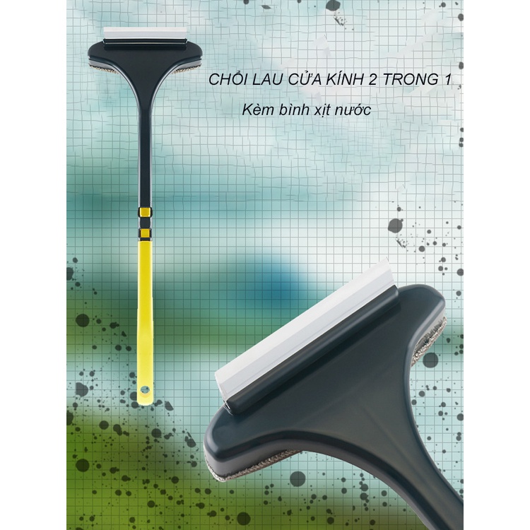 Cây lau kính đa năng 2 trong 1 tiện dụng