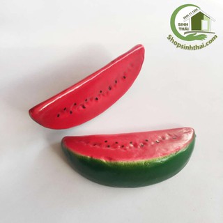 Miếng dưa hấu giả - trái cây của quả giả cao cấp