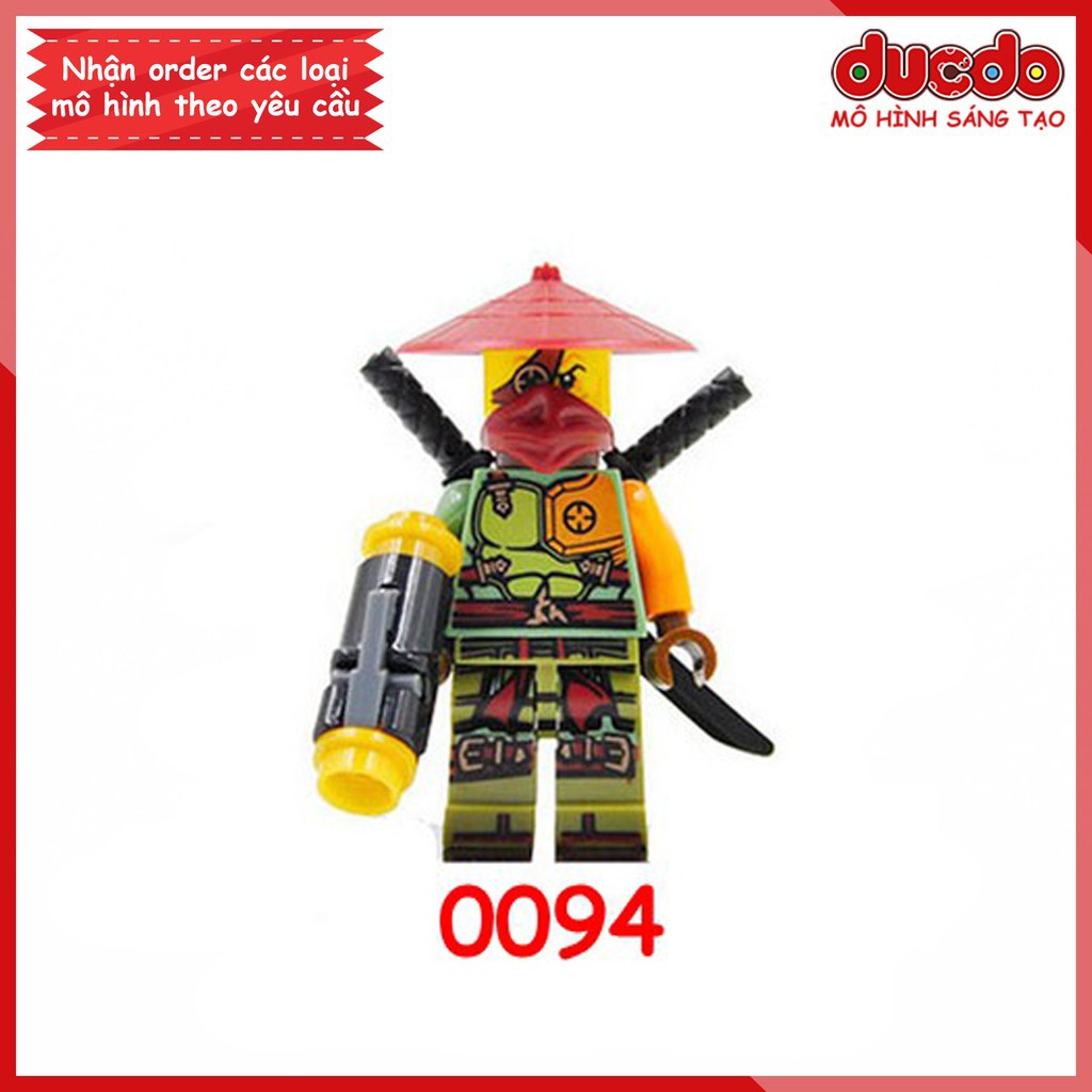 Minifigures các nhân vật Ninjago tuyệt đẹp - Đồ chơi Lắp ghép Xếp hình Mini Mô hình Ninja DECOOL 0092-0097