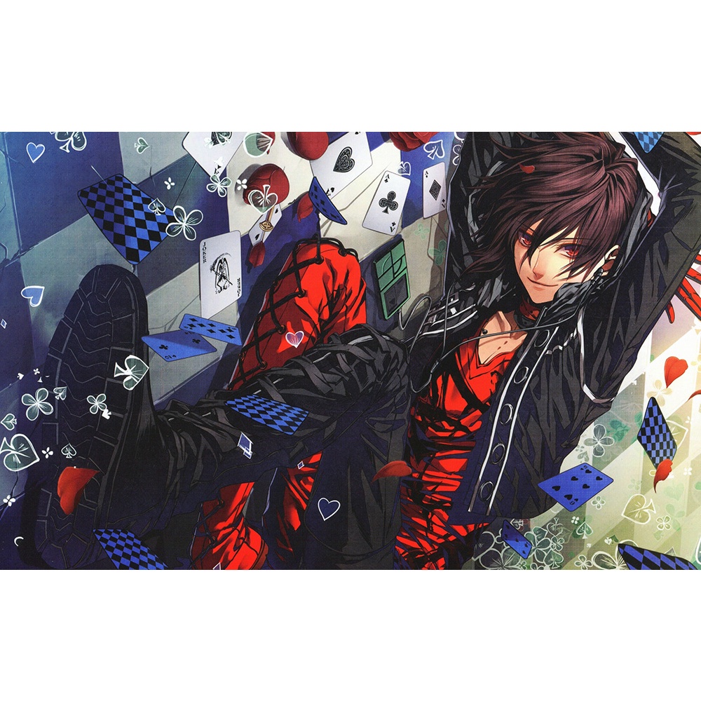 Poster A2, A3, A4 dán tường Anime, decal trang trí có keo AMNESIA - Mẫu 1