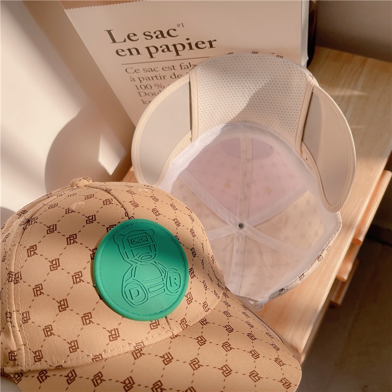 Mũ Lưỡi Trai Chống Nắng Vành Rộng In Chữ Thời Trang Mùa Hè Cho Bé