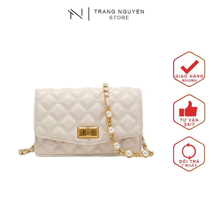 TÚI TRẦN Ô SIZE 20 DÂY NGỌC(8807)-T54