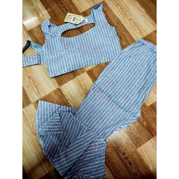 Bộ quần dài cho bé gái size nhí