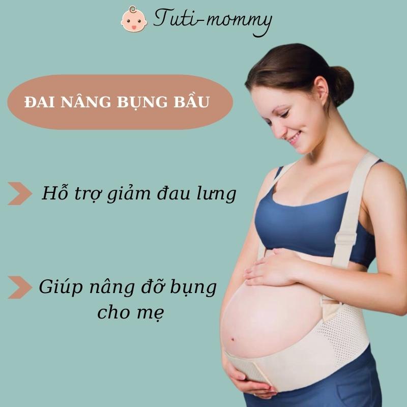 Đai nâng đỡ bụng cho bà bầu -TUTIMOMMY