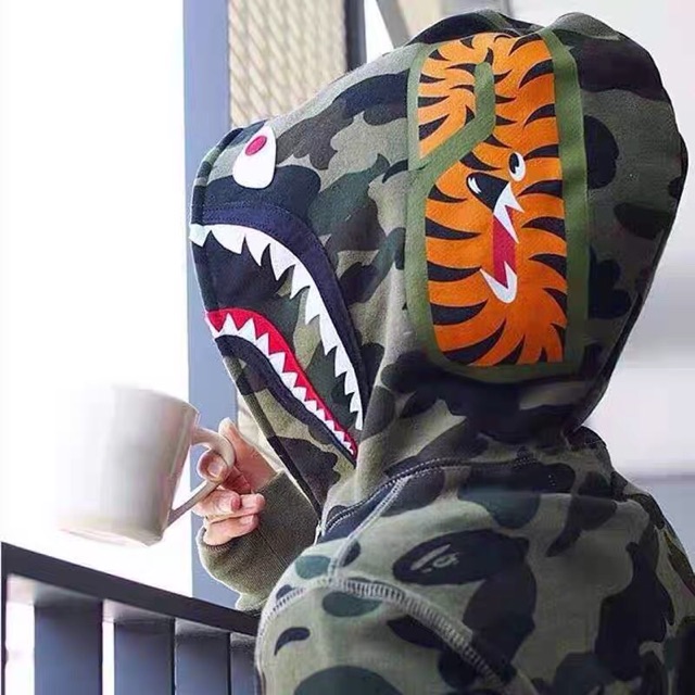 Áo Khoác Cá Mập Bape (ORDER 15-20N)