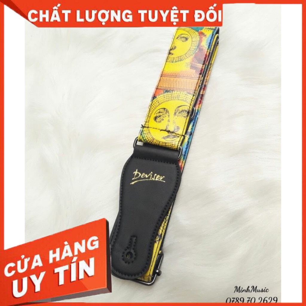 Dây đeo đàn guitar biểu diễn Deviser hình thật