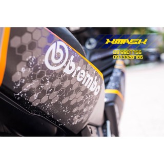 Decal Tem Trùm Xe Exciter 135 Mẫu Proti