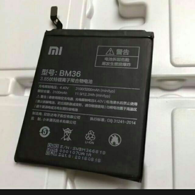 Pin Xiaomi Mi 5S/ BM36 xịn co bảo hành