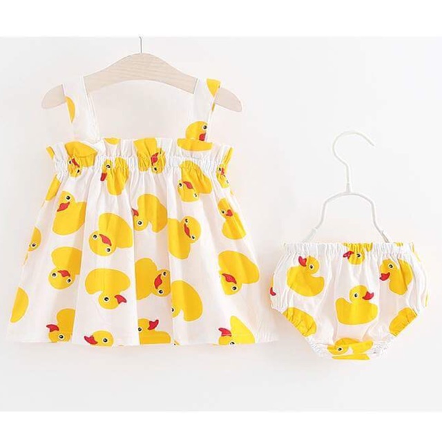 Set vịt vàng bé gái