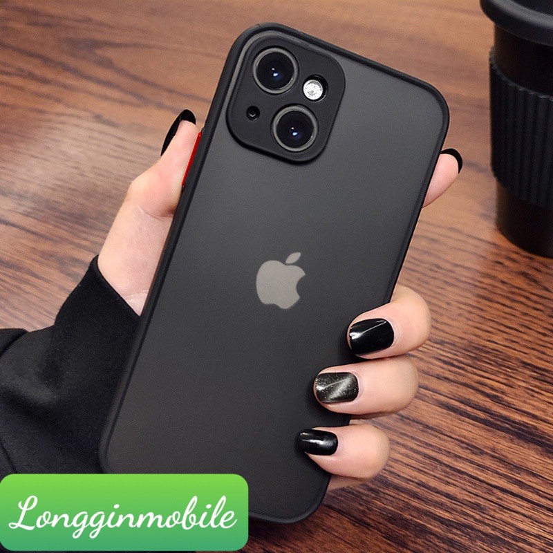 Ốp lưng nhám VIVO chống sốc bảo vệ camera