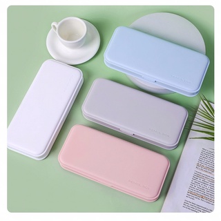 Hộp bút nhựa màu pastel lớn