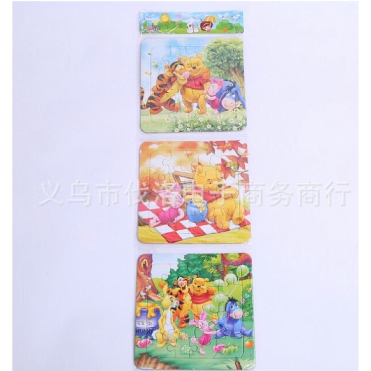Bộ 3 tranh ghép -Tranh xếp hình (bộ 3 tranh)