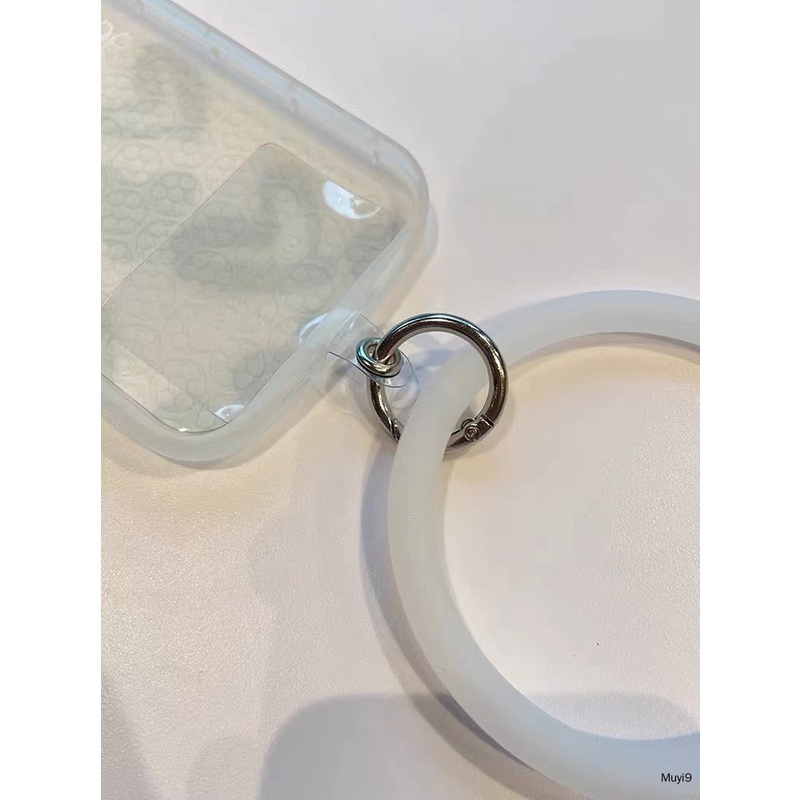 Ốp Điện Thoại Silicon Chống Mất Phối Dây Đeo Tay Đơn Giản Thời Trang Sáng Tạo Tiện Lợi Cho Apple Phone SAMSUNG Phone Xiaomi Phone HUAWEI Phone LG