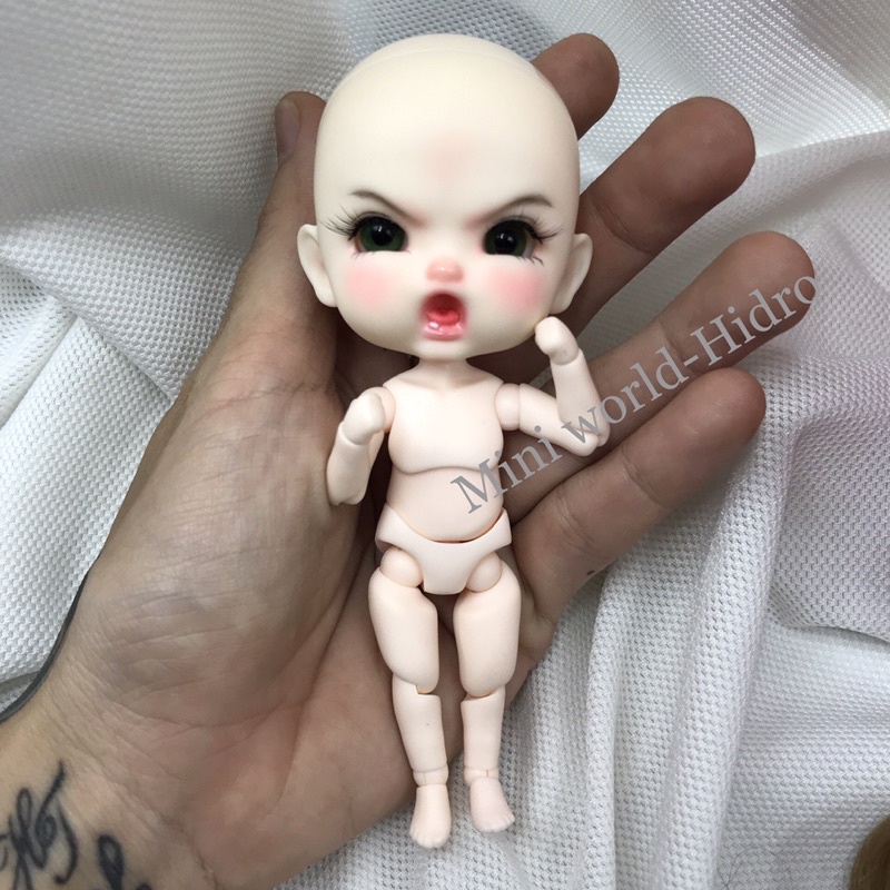 [Hàng có sẵn] Búp bê Head HandMade body gsc cream kèm wig Head doll Sto