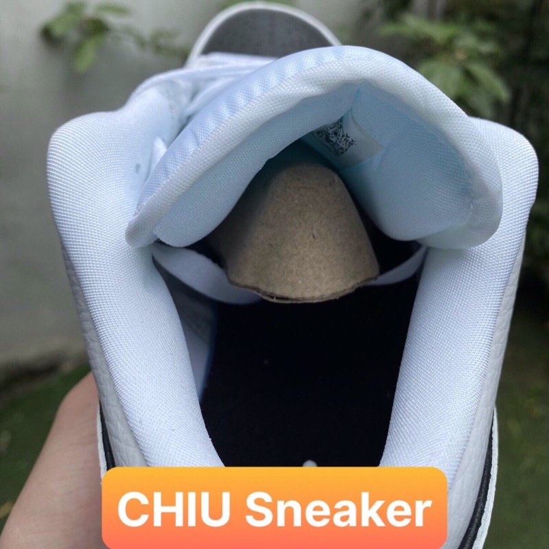 Giày thể thao sneaker Jordan 1 low Panda trắng đen giày cổ thấp da bò có văn nhăn