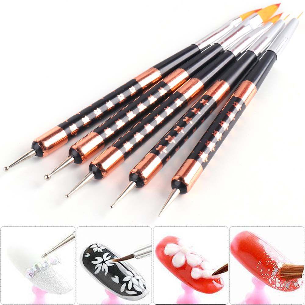 Cọ Vẽ Móng Tay Nghệ Thuật Bằng Acrylic Màu Gradient