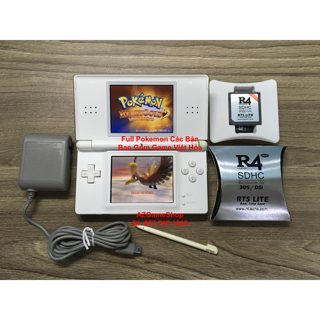 Máy Chơi Game Nintendo DS Lite NDS Full Game GBA/GBA/NDS/NES/SNES... Đầy Đủ Phụ Kiện