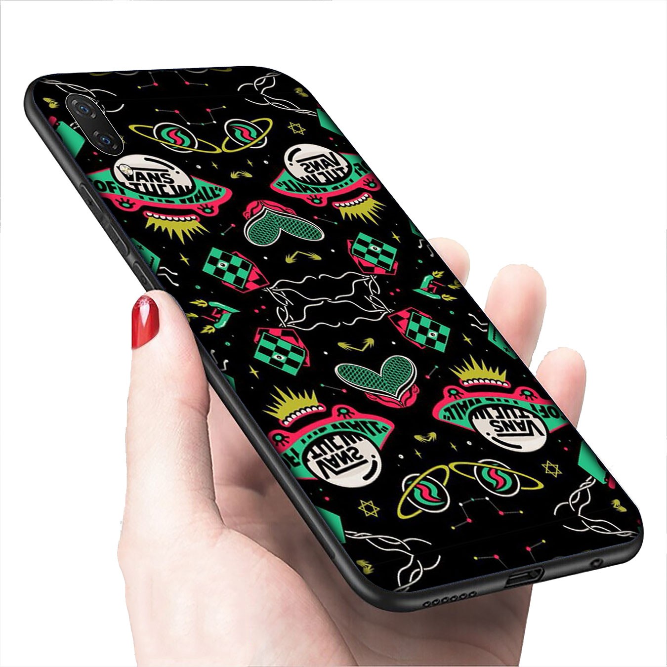 Soft Silicone iPhone 11 Pro XR X XS Max 7 8 6 6s Plus + Cover VANS Fashion cute Phone Case