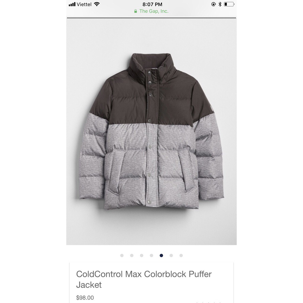 * Mã 7252: Áo phao #Gap