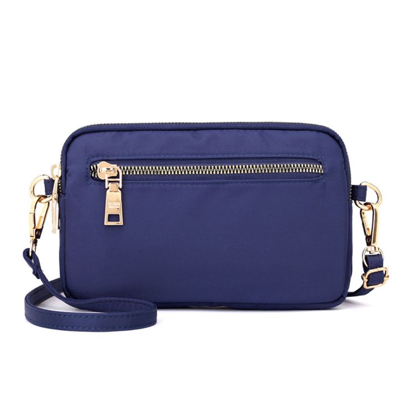 Túi Đeo Chéo Vai Bằng Da Pu Nylon Chống Thấm Nước