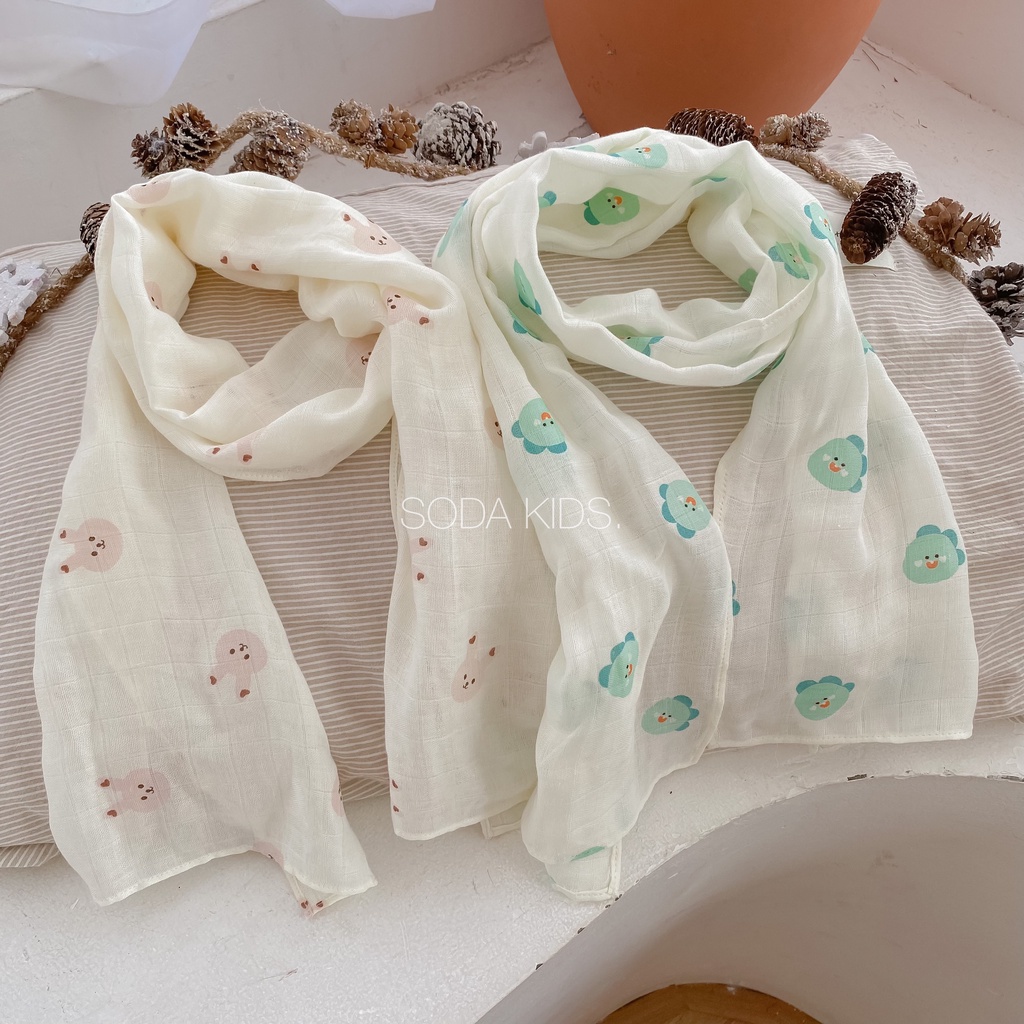 Khăn xô sợi tre hai màu (Hàng thiết kế)