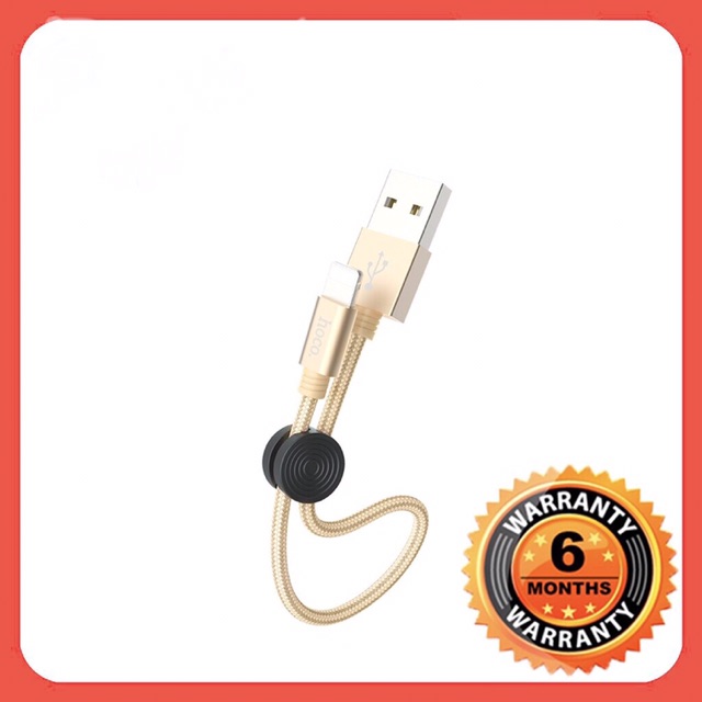 Hoco X35-[25cm]Cáp sạc nhanh siêu ngắn, nhỏ gọn đủ cả 3 loại cổng cho ĐIỆN THOẠI/MÁY TÍNH BẢNG