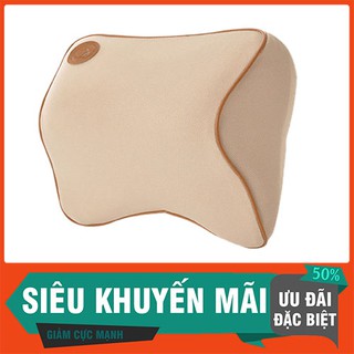 [HÀNG XỊN ] Gối Tựa Đầu Ô Tô Chất Liệu Cao Su Non Cao Cấp Màu Xanh,Màu Nâu,Màu Đen,Màu be,Màu Xám - GT CC003