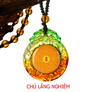 Dây chuyền phong thủy vòng cổ chú lăng nghiêm hộ mệnh