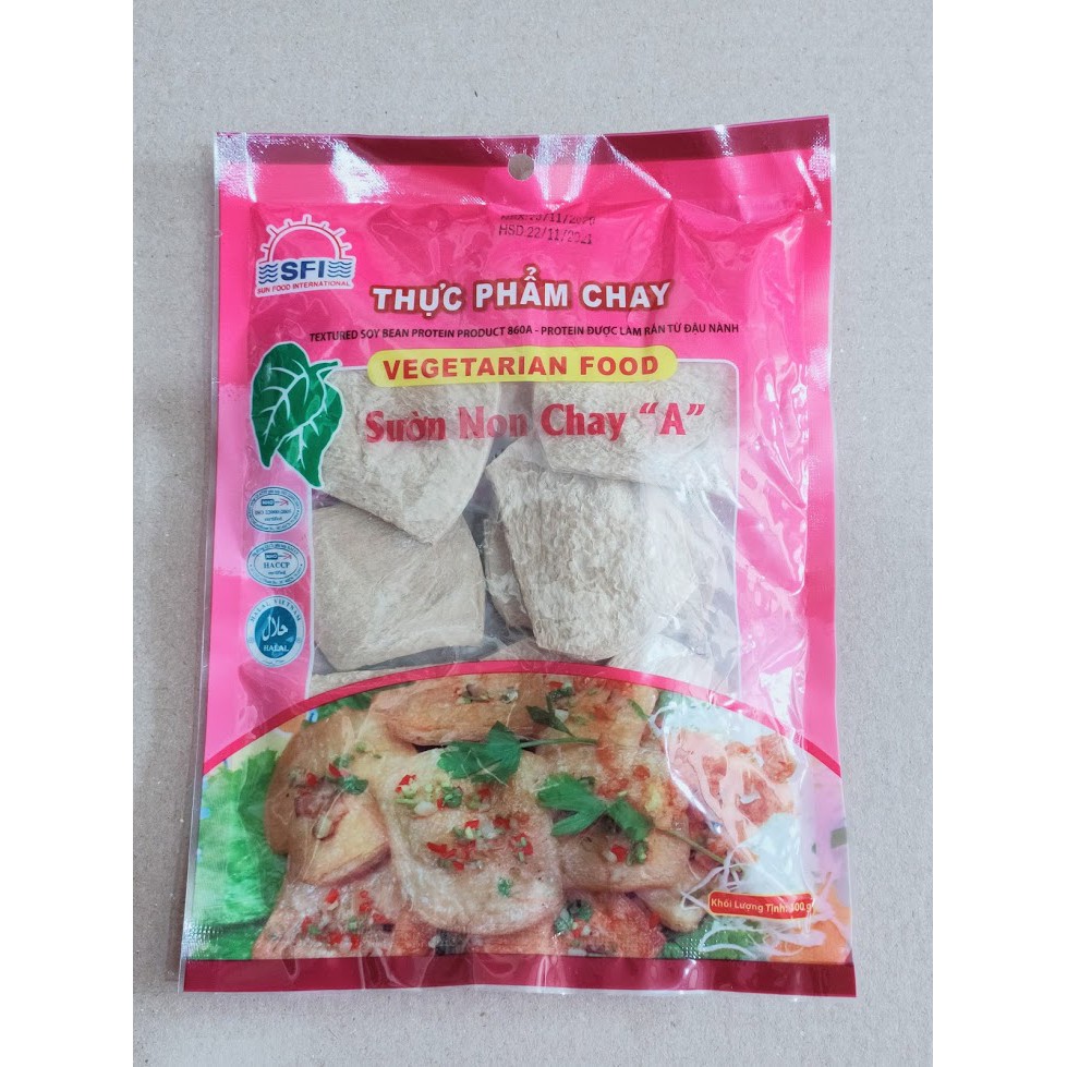 SƯỜN NON CHAY "A" 100gr