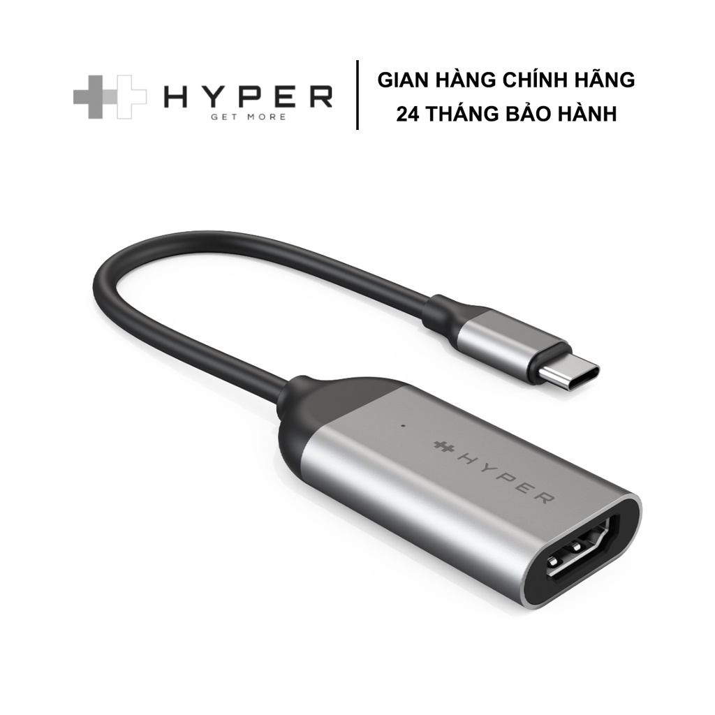 CỔNG CHUYỂN HYPERDRIVE USB-C TO HDMI 8K 60HZ / 4K 144HZ ĐẦU TIÊN VÀ NHỎ GỌN NHẤT THẾ GIỚI (HD-H8K)