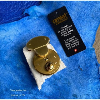 Khoá Amiet giọt nước M41113.663 - phụ kiện làm đồ da túi ví handmade