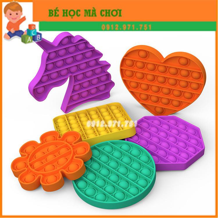 Đồ Chơi Pop It Tiktok bong bóng giải tỏa căng thẳng độc đáo sáng tạo luyện ngón trỏ, chơi nhỏ nước