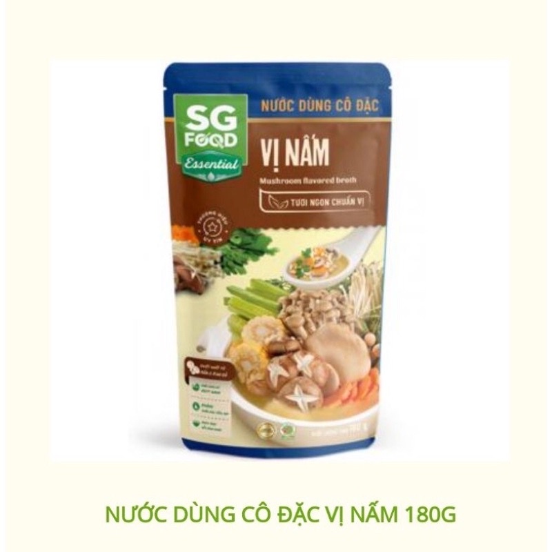 Mã GROSALE2 giảm 8% đơn 150K Nước dùng cô đặc Sài Gòn food vị nấm kim chi