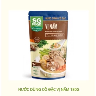 Nước dùng cô đặc Sài Gòn food vị nấm/ kim chi 180g (ăn lẩu)