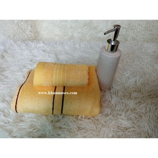 Combo khăn tắm, khăn mặt Xơ tre