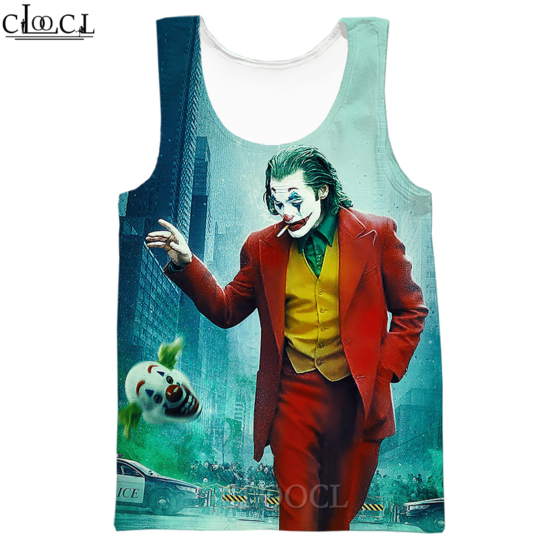 Áo thun ba lỗ in họa tiết Joker 3D cá tính dành cho nam nữ