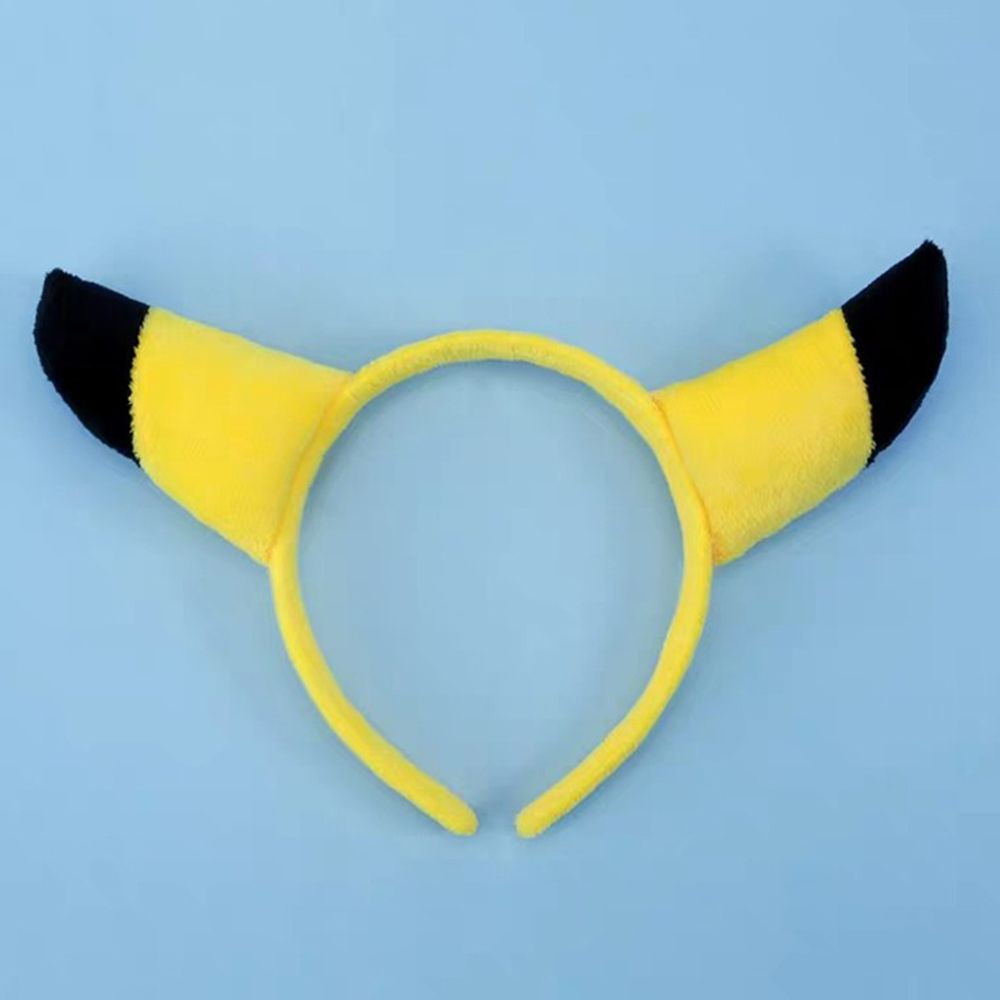 Băng đô hình Pikachu nhồi bông dễ thương dùng cài tóc/làm quà tặng