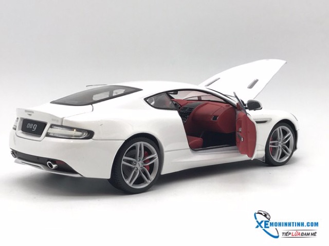 Xe Mô Hình Aston Martin Db9 1:18 Welly-Fx (Trắng)