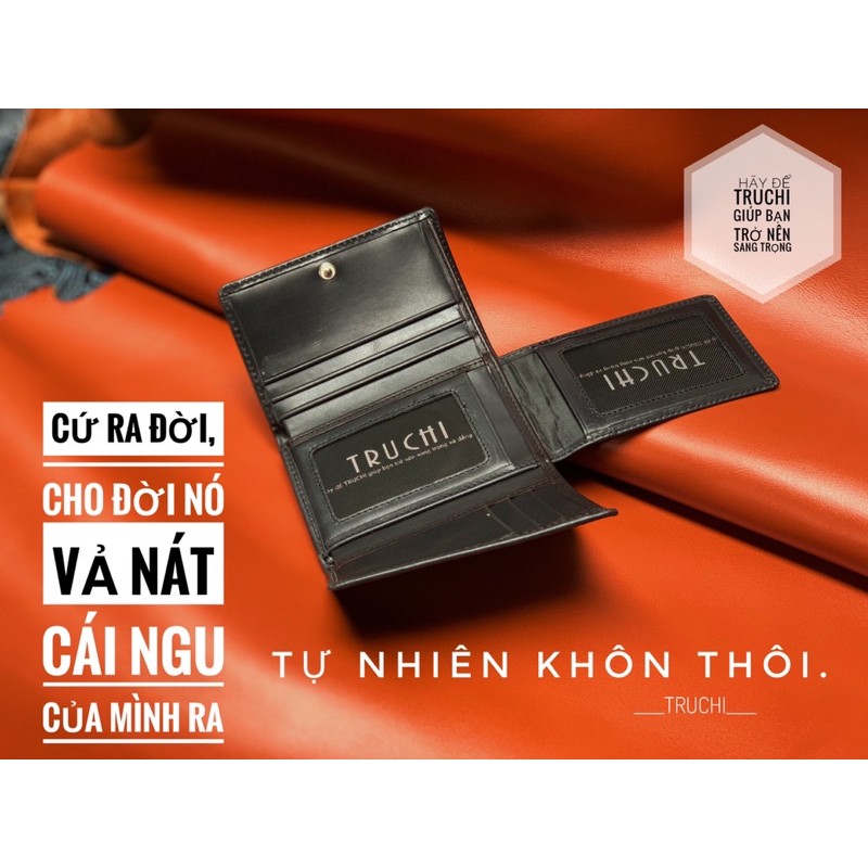 Ví Da Bò 3 Gấp Cho Nam Cao Cấp