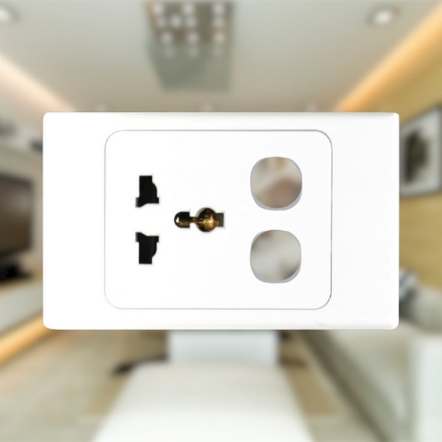 Ổ CẮM ĐƠN ĐA NĂNG 16A KẾT HỢP 2 LỖ A20 PLUS MPE (A20USMXXN)